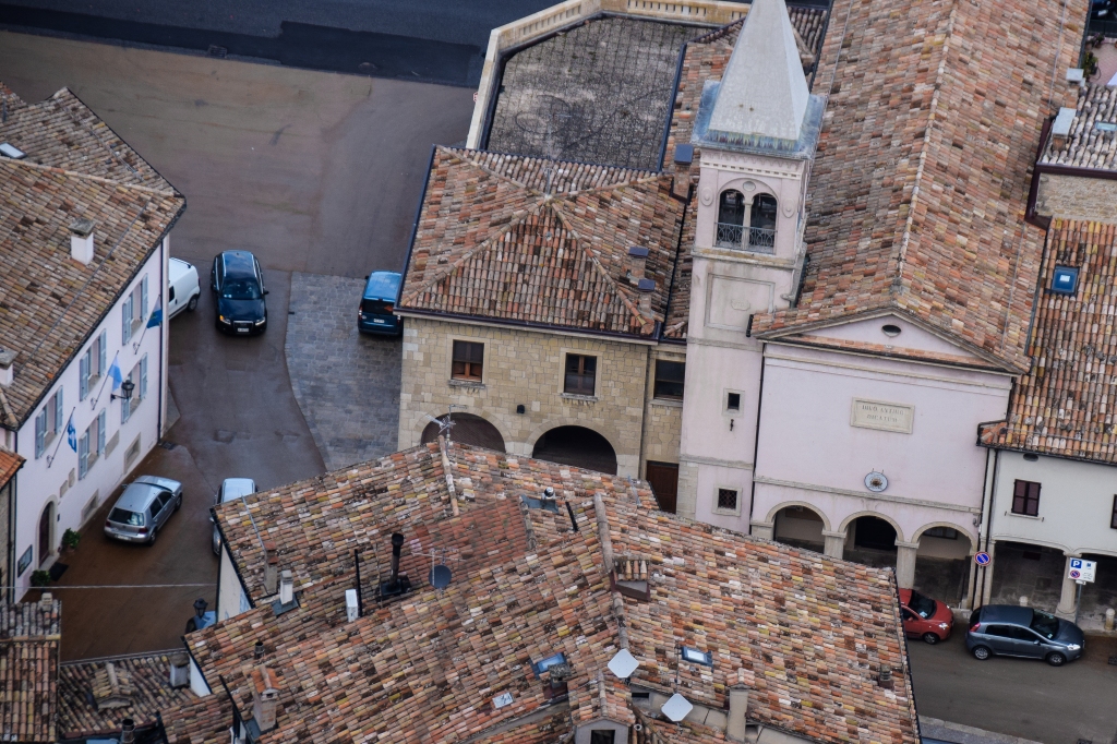 Borgo Maggiore vista desde lo alto